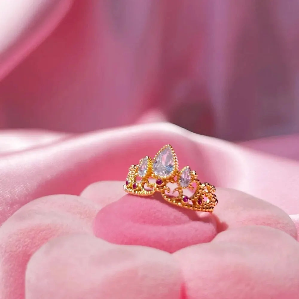 Rapunzel Crown Ring AliExpress