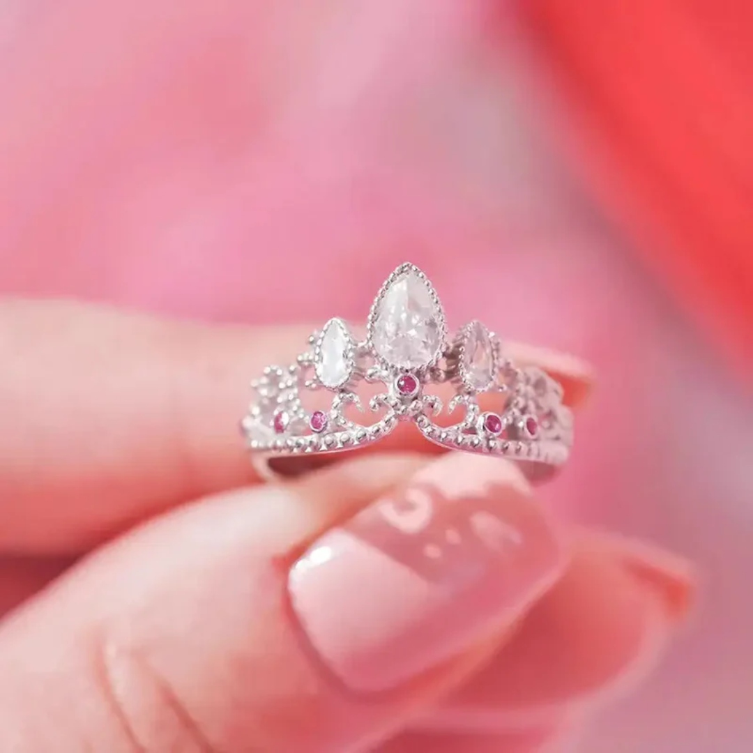 The "Rapunzel" Crown Ring