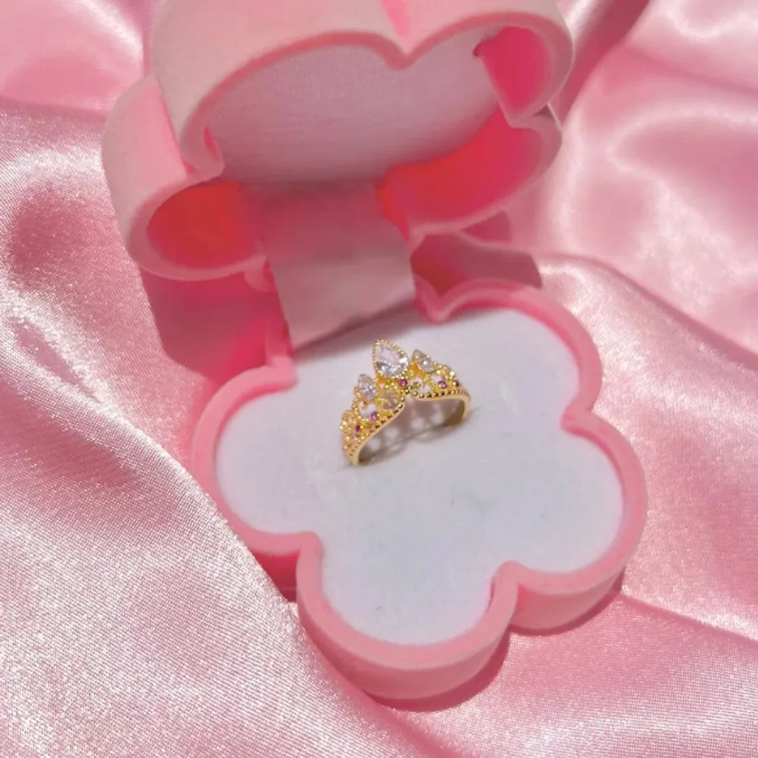 Rapunzel Inspired Crown Ring