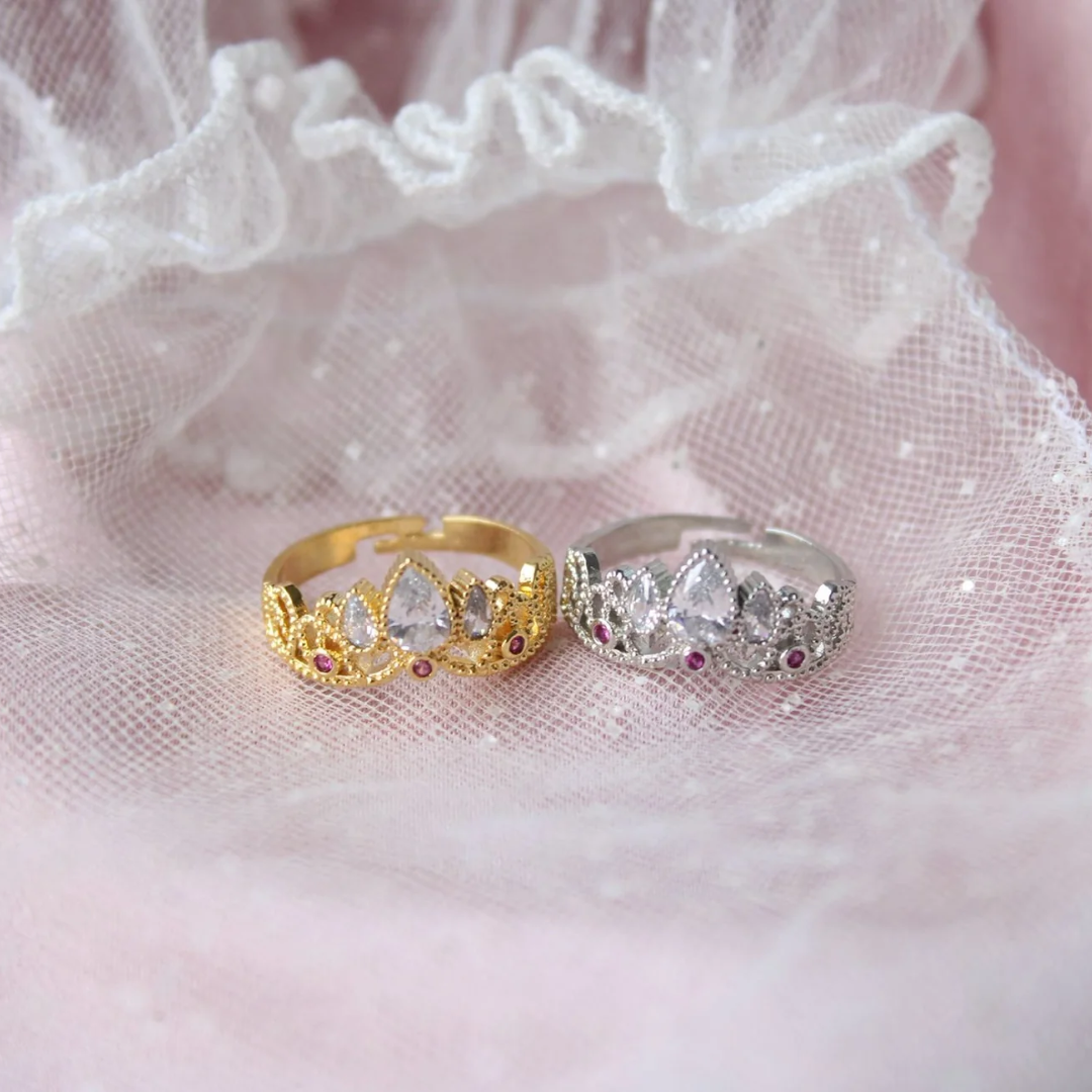 Rapunzel Inspired Crown Ring